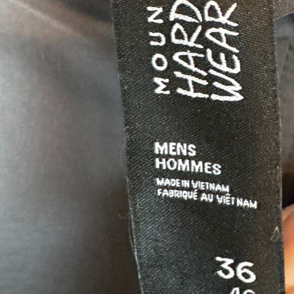 Mountain Hardwear Men's Basin Trek Convertible Pants Gray Size 36/30 Gorpcore - Picture 8 of 10